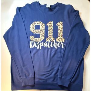 911 Dispatcher Graphic Sweater